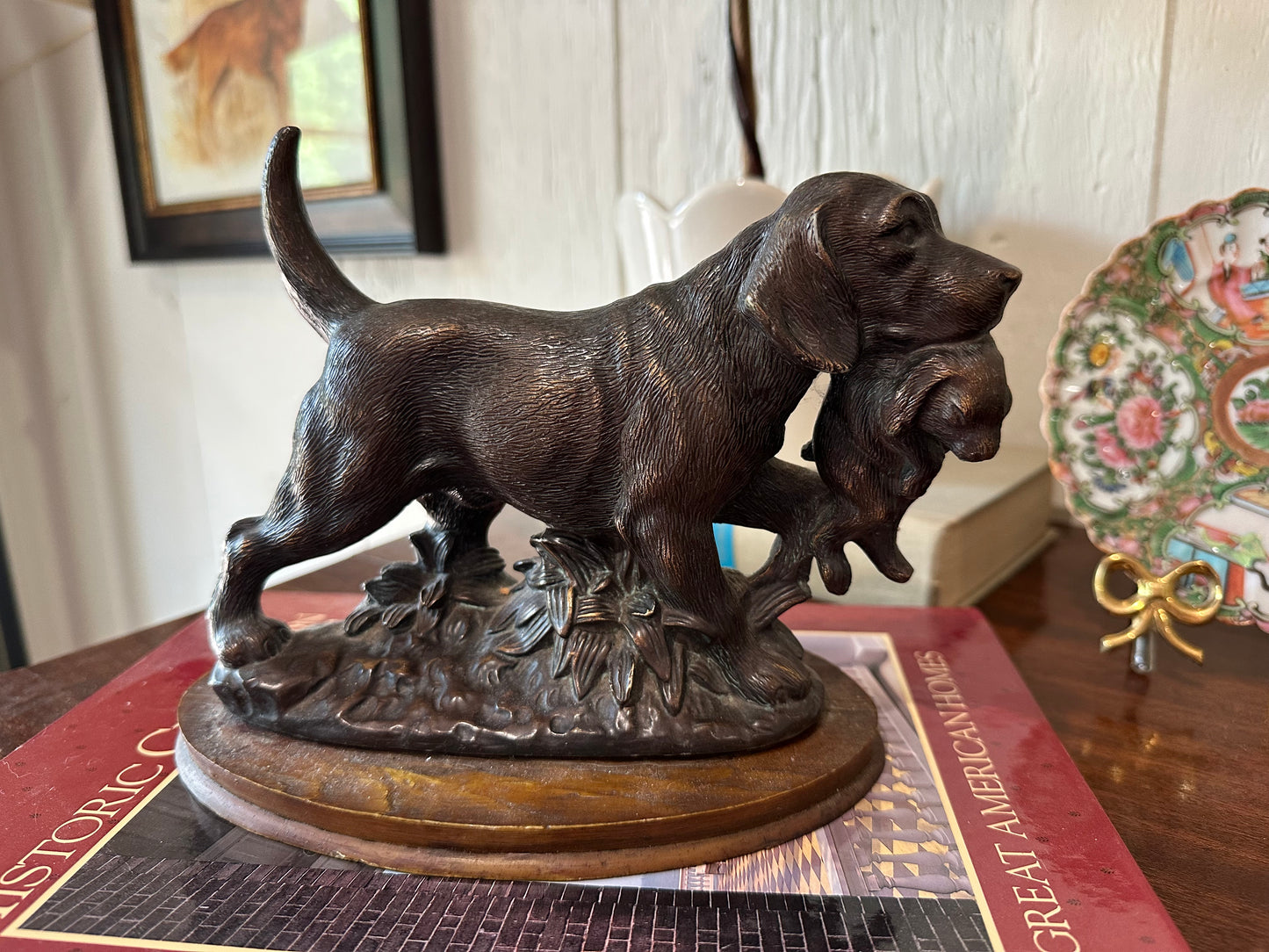 Hunting Dog Statue