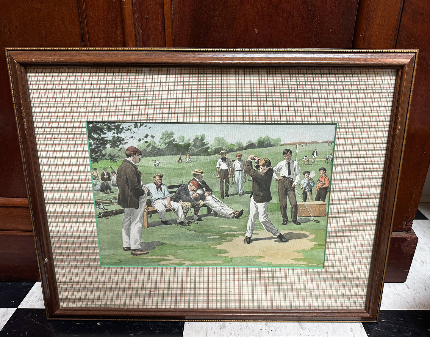 A.B. Frost Golf Picture