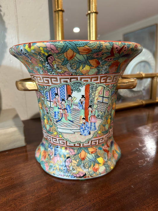 Famille Rose Cache Pot