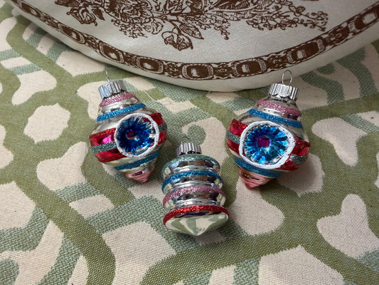 Christopher Radko Shiny Brite Ornament Lot of 3