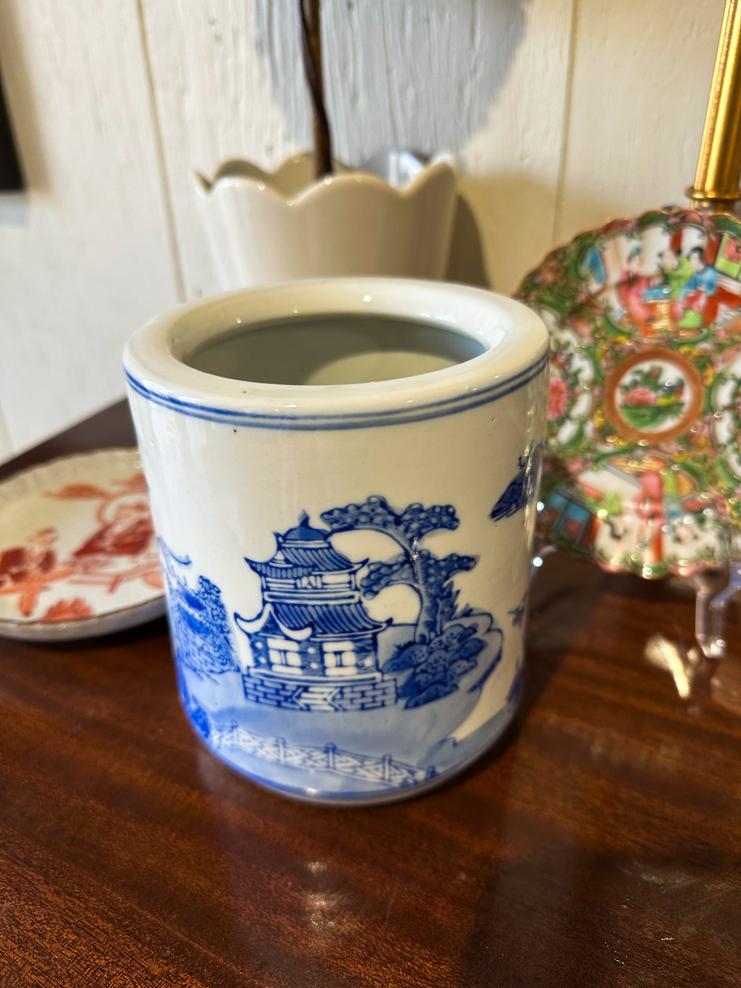 Pagoda Brush Jar