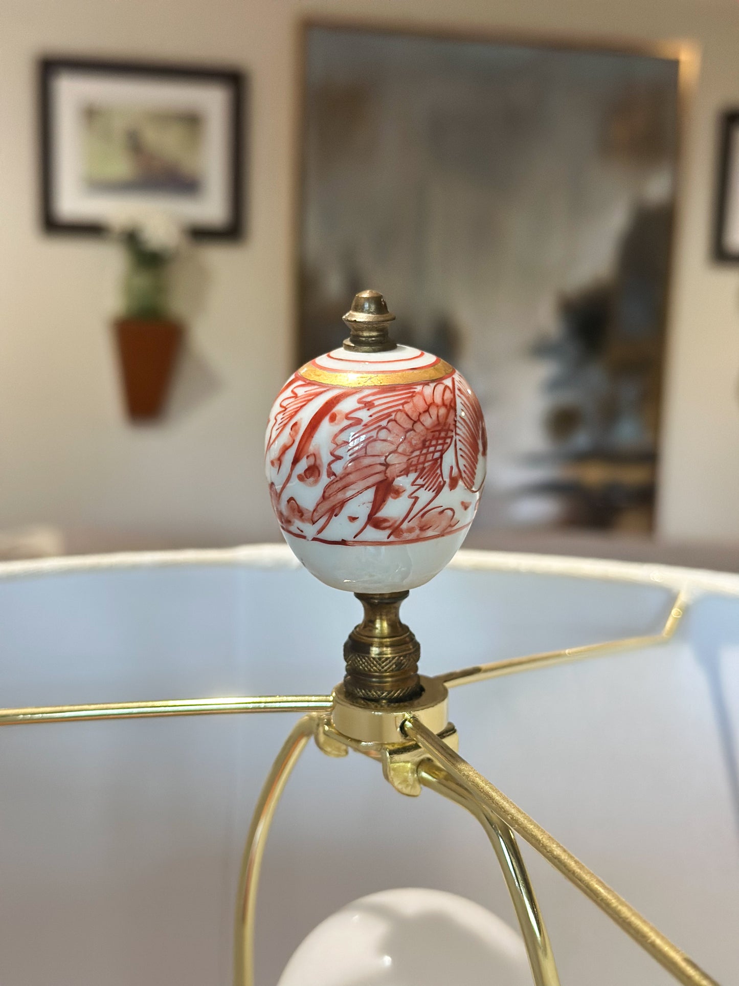 Oriental Lamp Finial