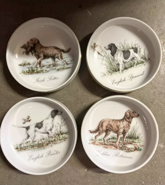 Hunting Dog Trinket Dishes