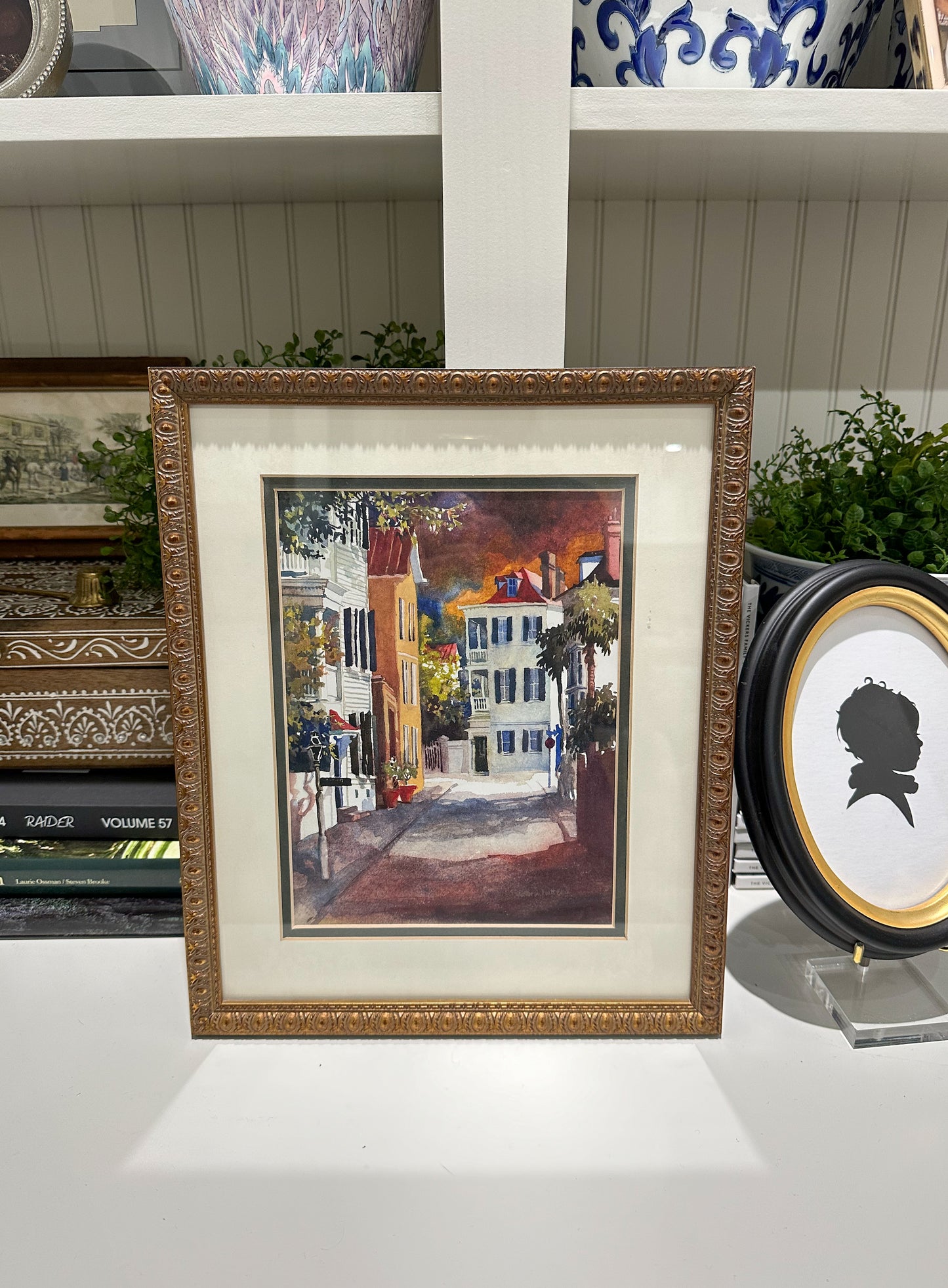 Framed Vintage Charleston Print