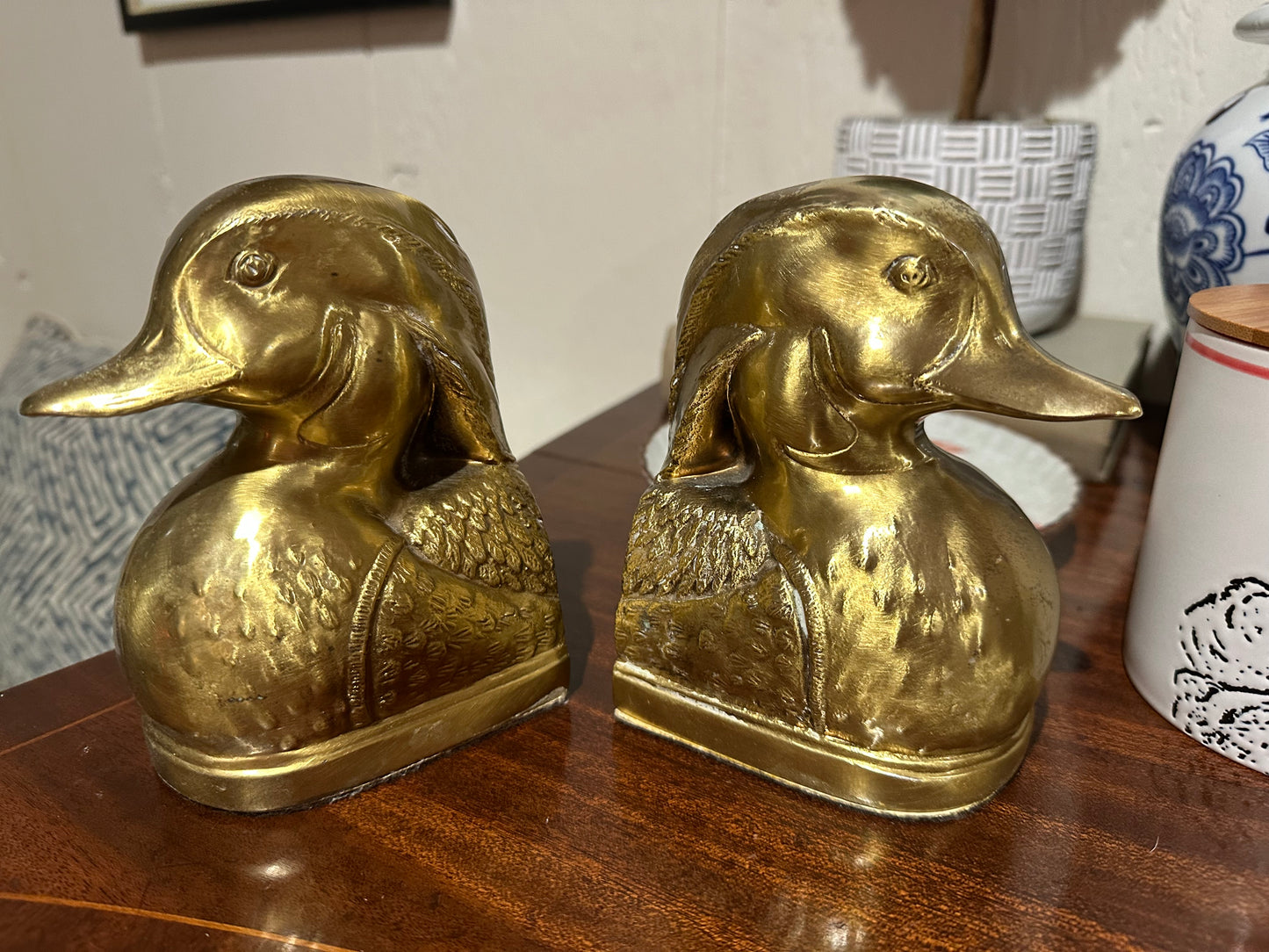 Wood Duck Bookends