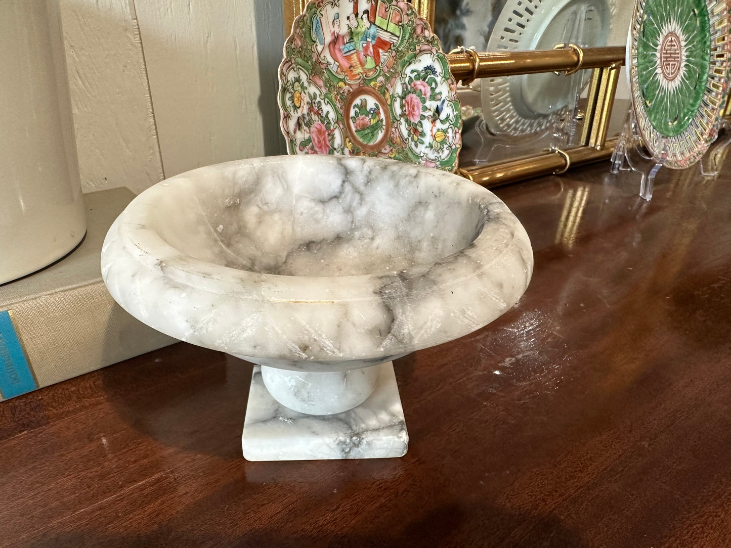 Alabaster Bird Bath