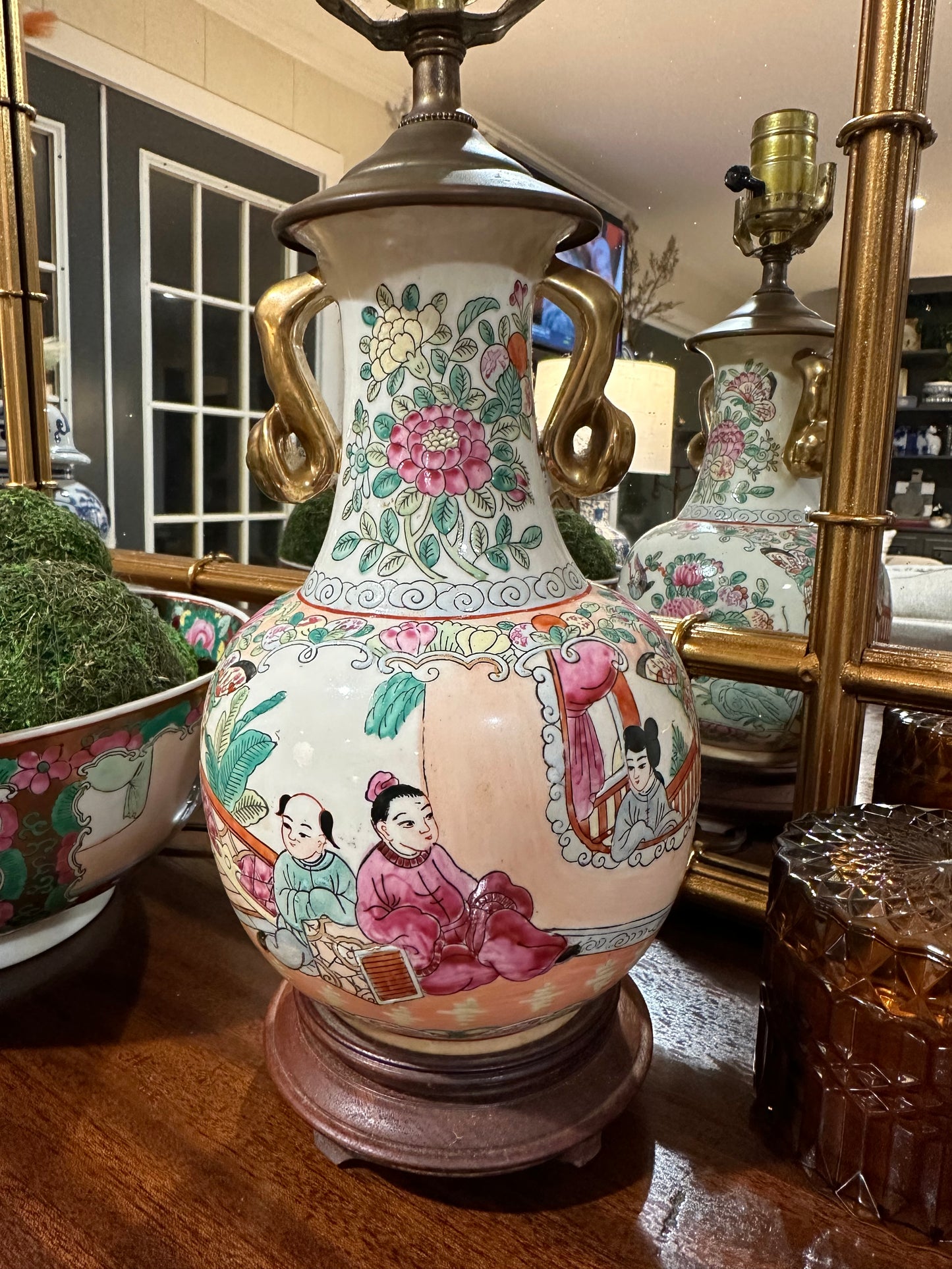 Famille Rose Lamp