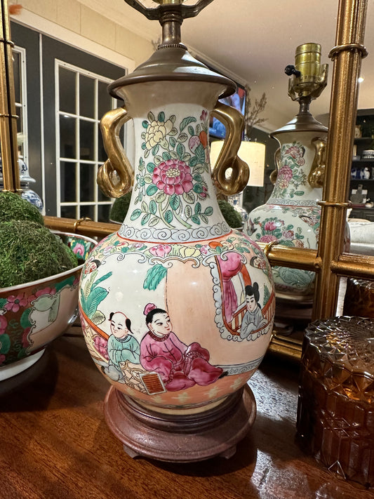 Famille Rose Lamp