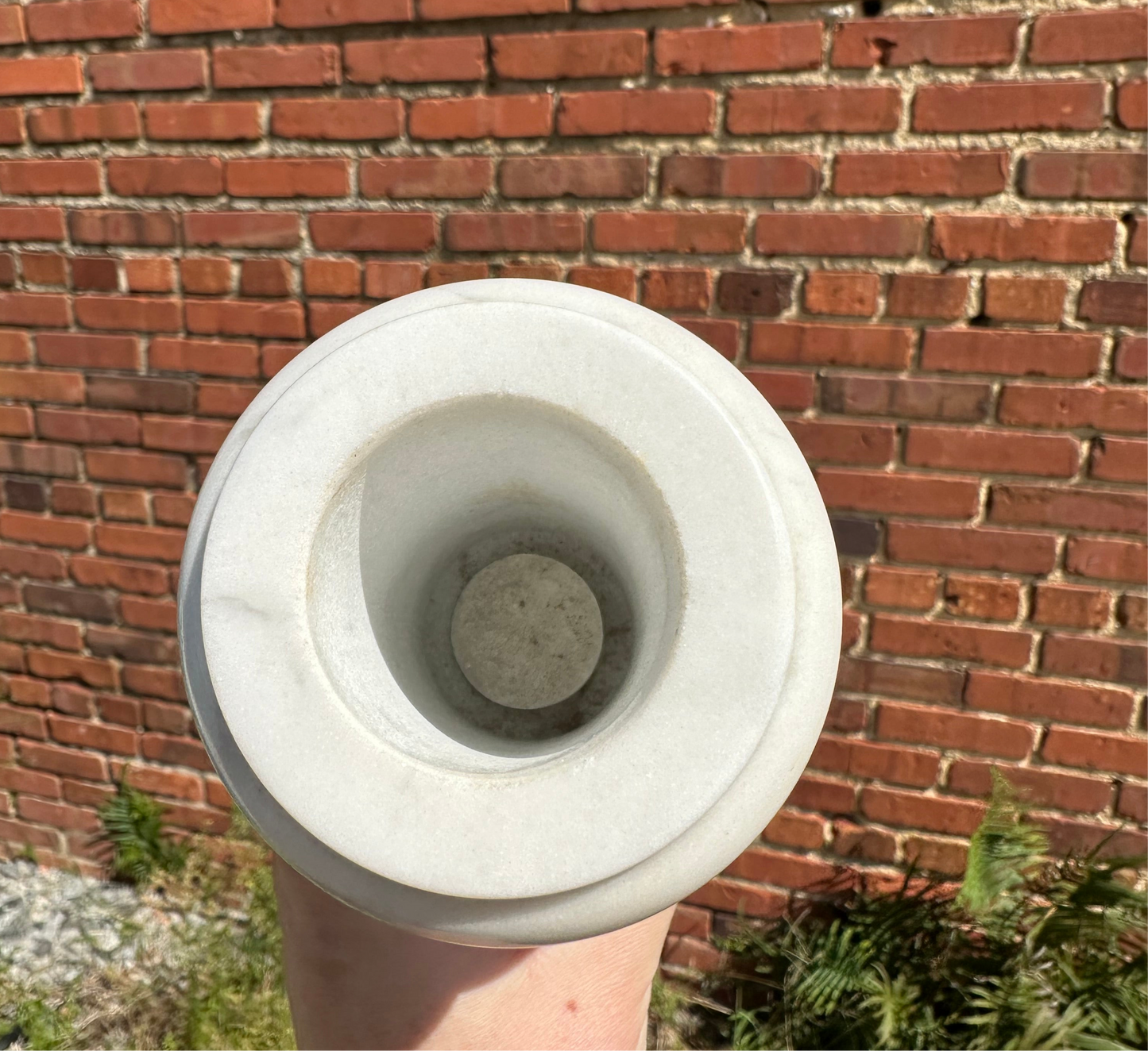 Small Marble Bud Vase