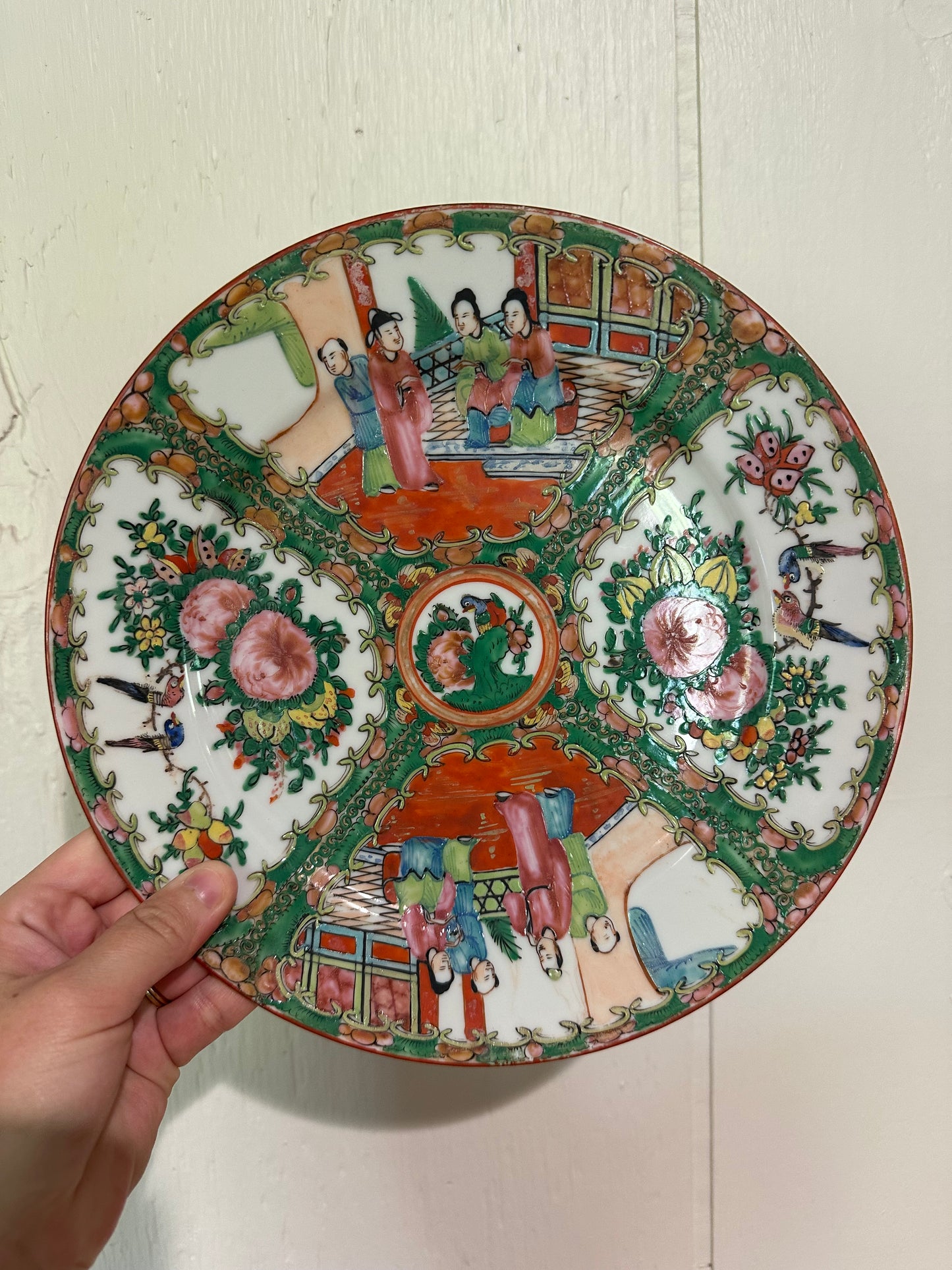 Rose Medallion Dinner Plates