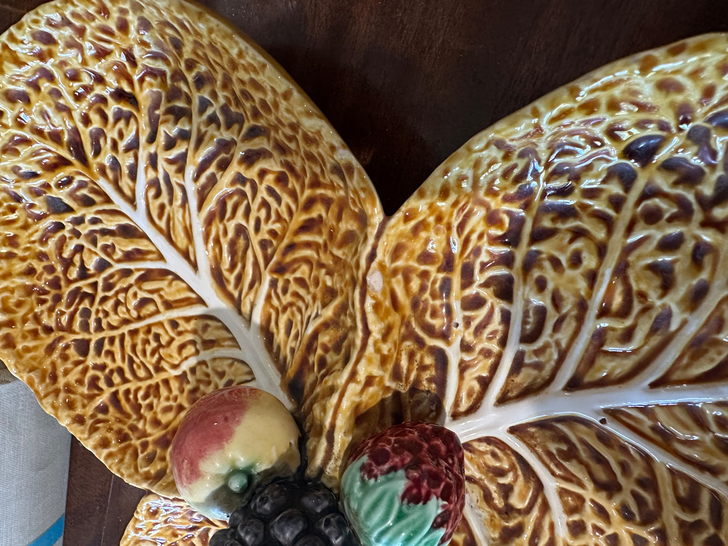 Bordallo Pinheiro Partitioned Cabbage Dish