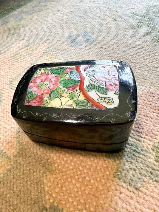 Rose Canton Trinket Box