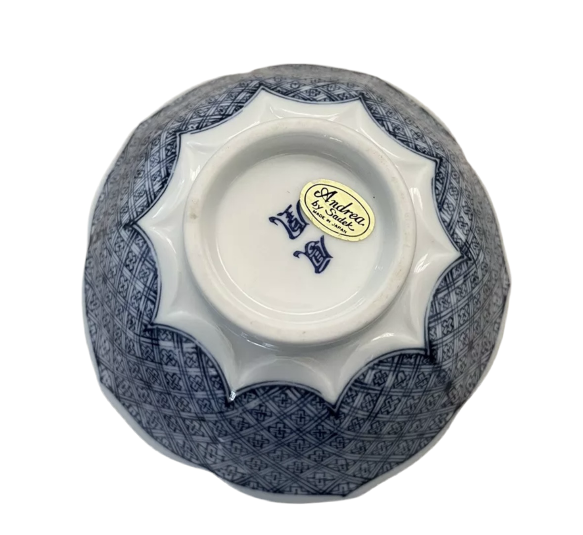 Andrea by Sadek Blue Lotus Bowl