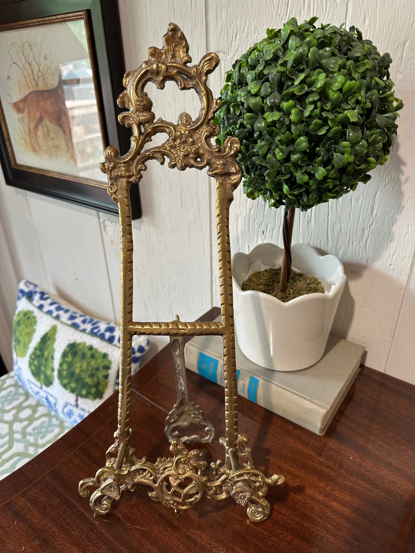 Massive Brass Easel
