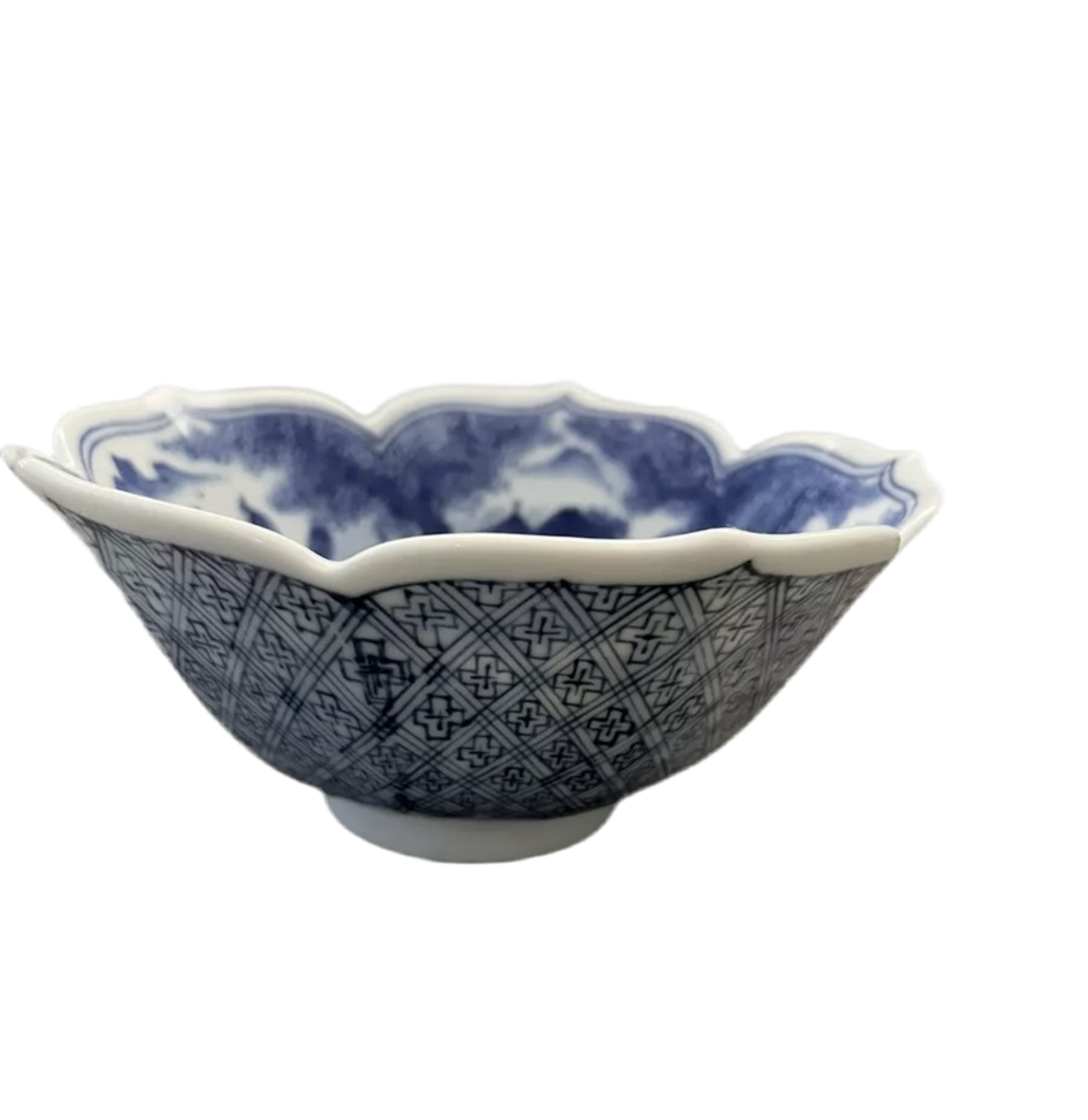 Andrea by Sadek Blue Lotus Bowl