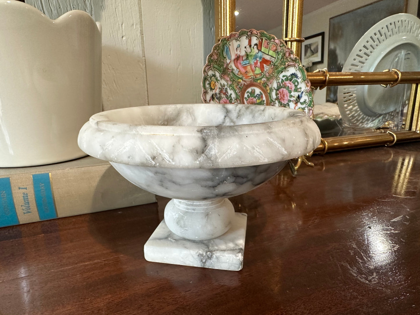 Alabaster Bird Bath