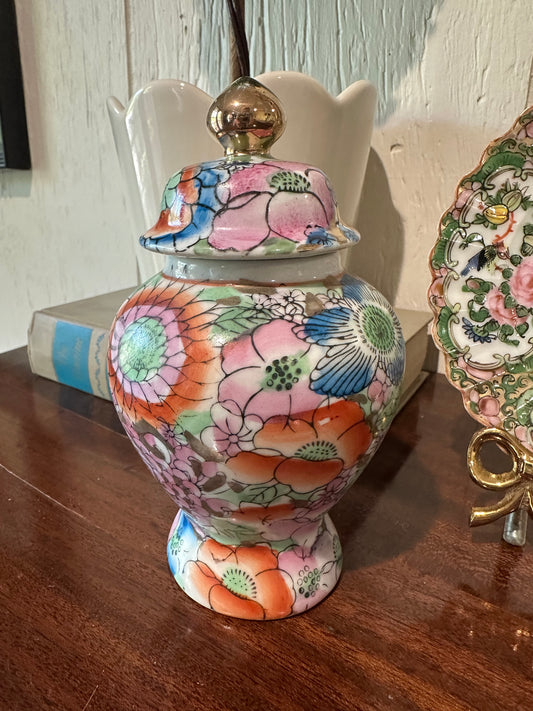 Millefleur Ginger Jar