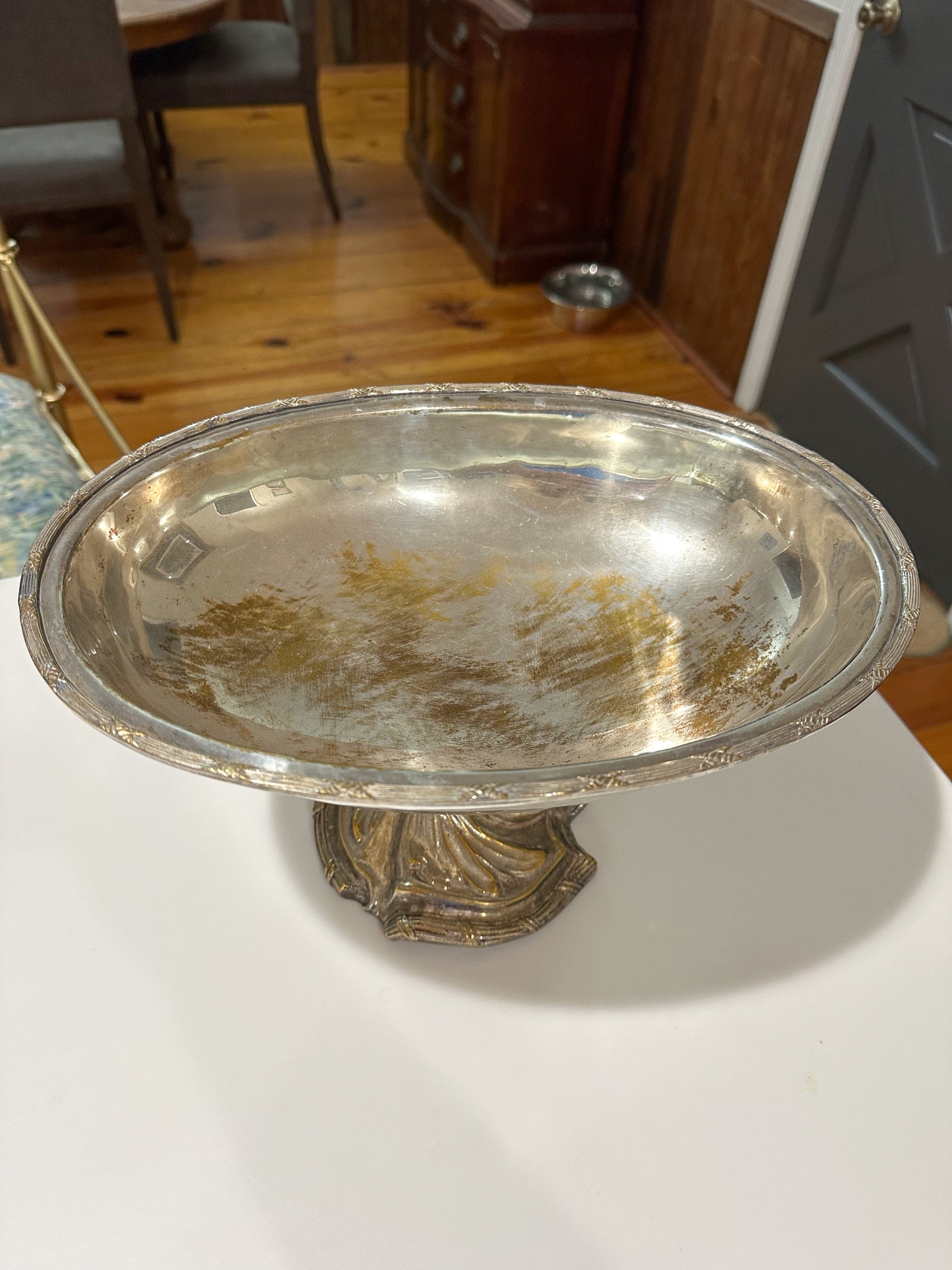 Silver Footed Bowl