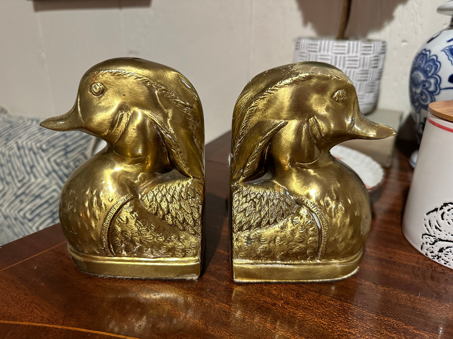 Wood Duck Bookends
