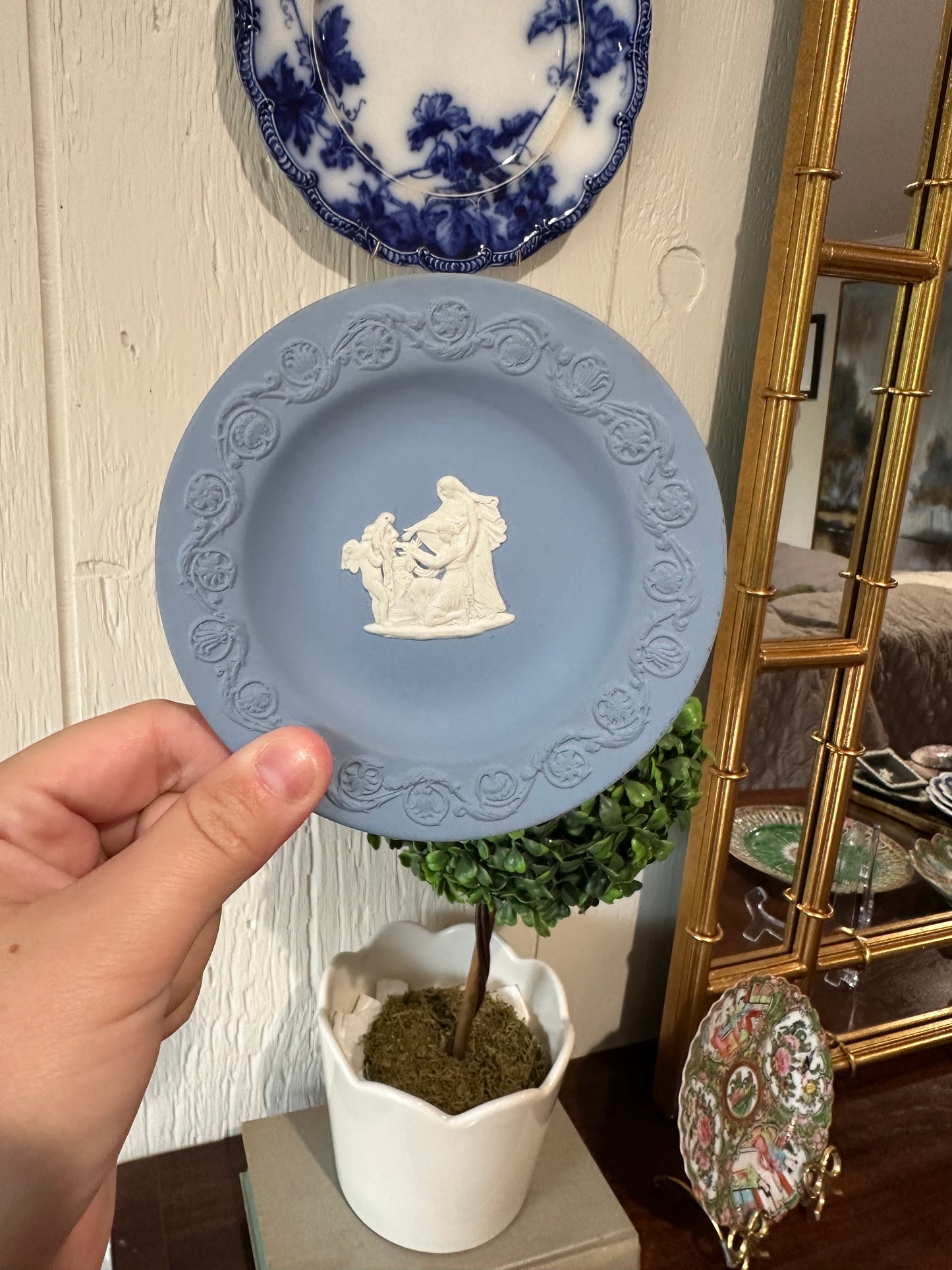 Blue Wedgwood Dish