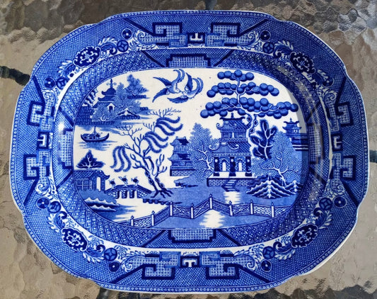Blue Willow Rectangular Platter