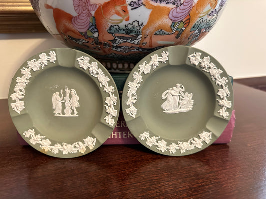 Green Wedgwood Dishes