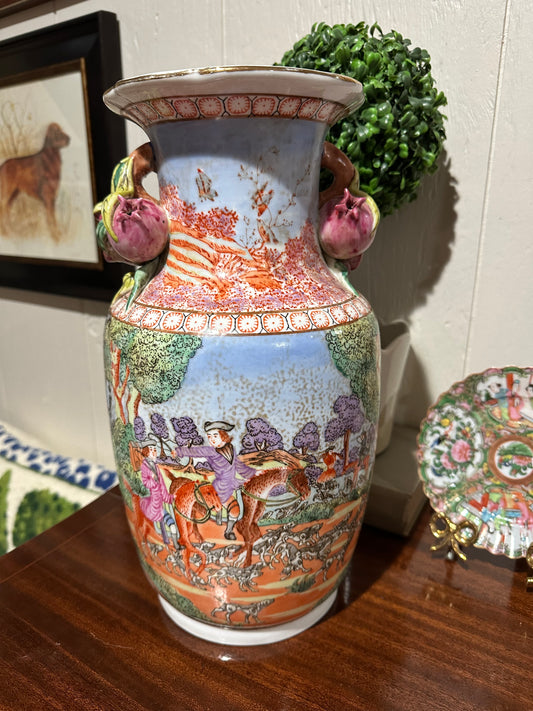 Andrea by Sadek Hunt Scene Vase