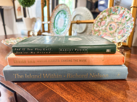 Stack of 3 Books