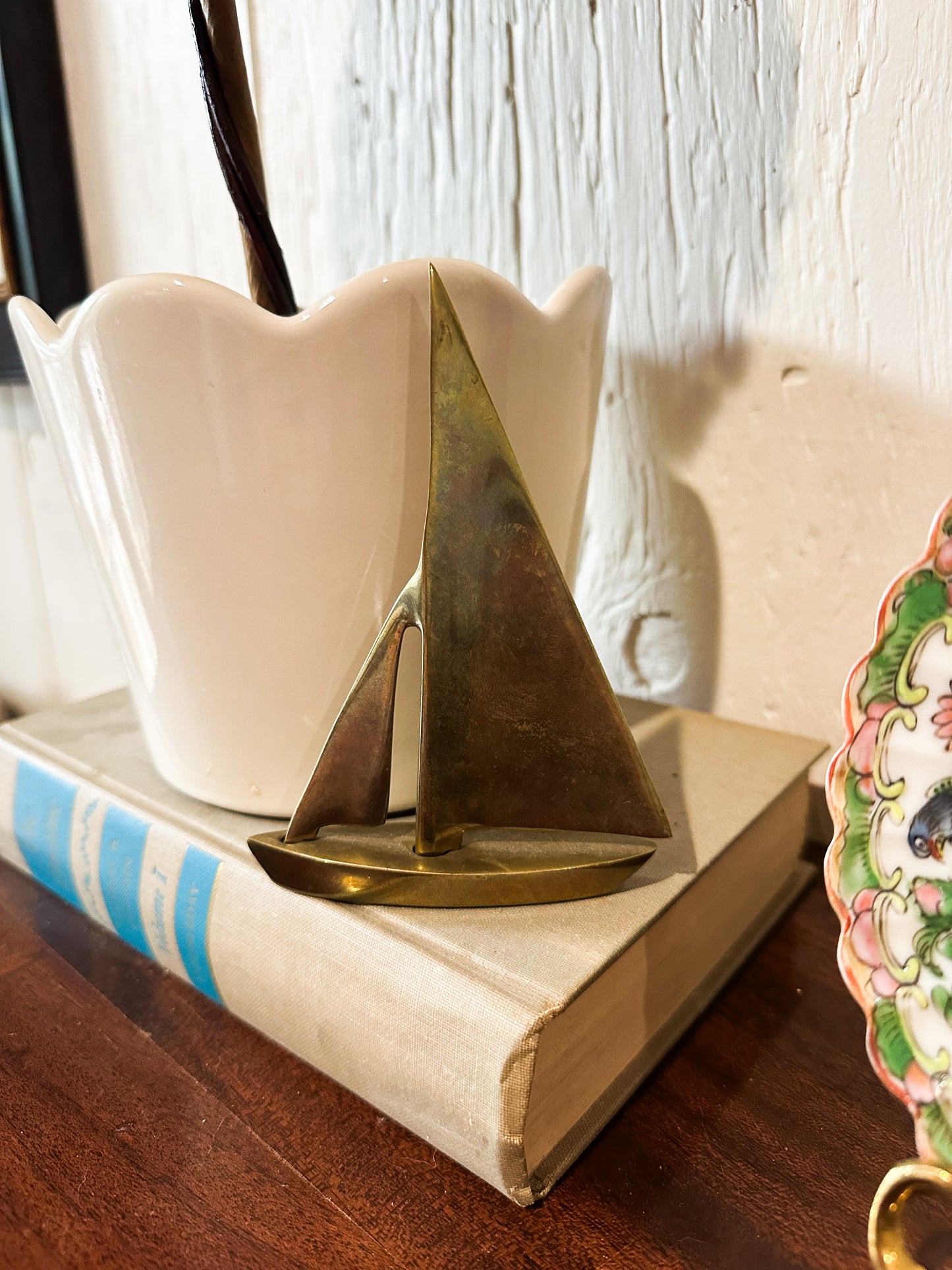 Brass Sail Boat