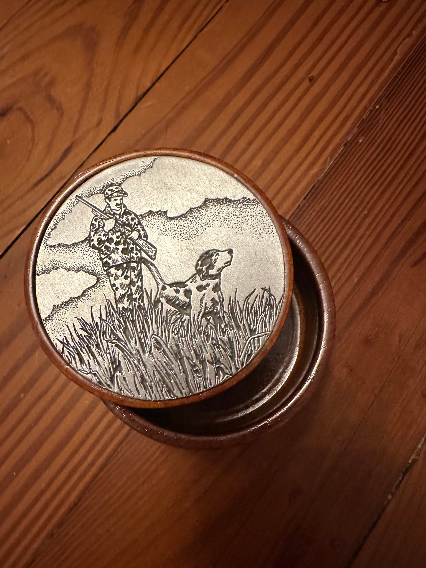 Wooden Engraved Hunt Box