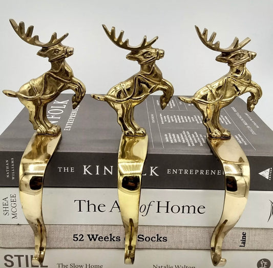 Reindeer Stocking Hangers