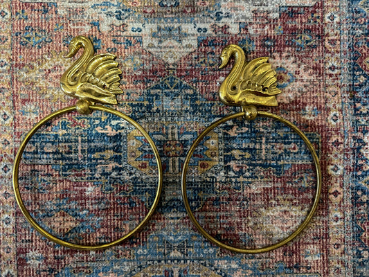 Swan Hand Towel Hanger