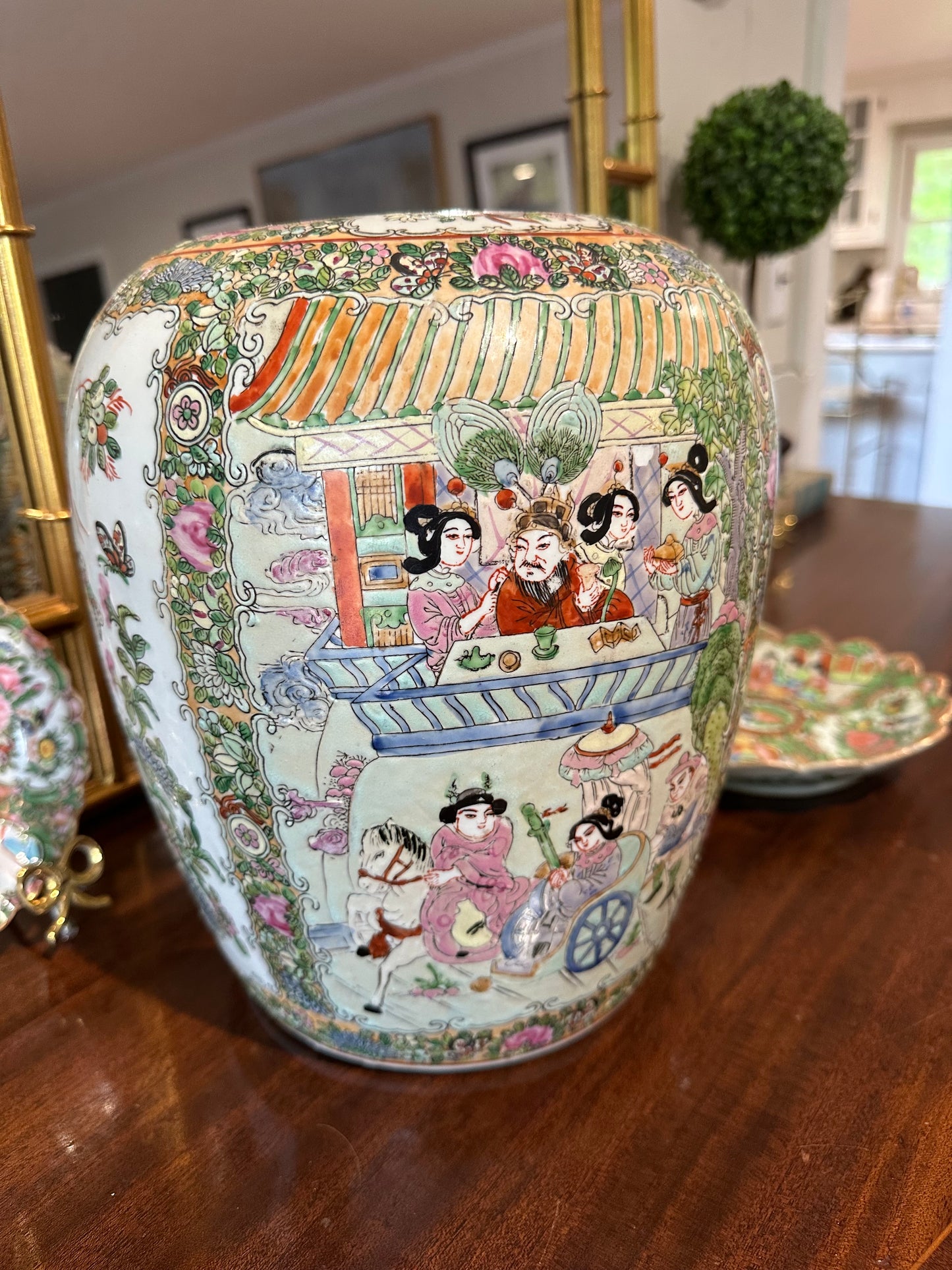 Rose Medallion Vase