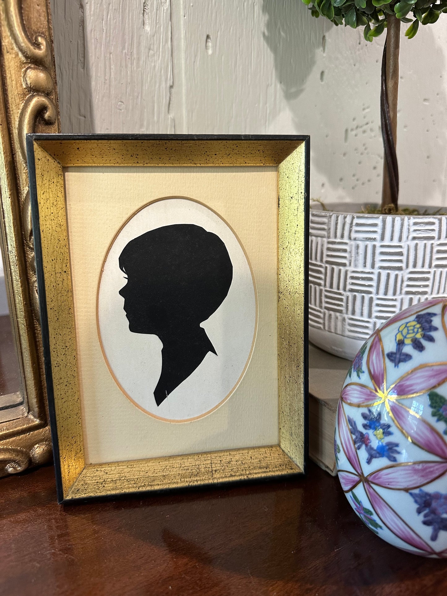 Framed Silhouette Picture