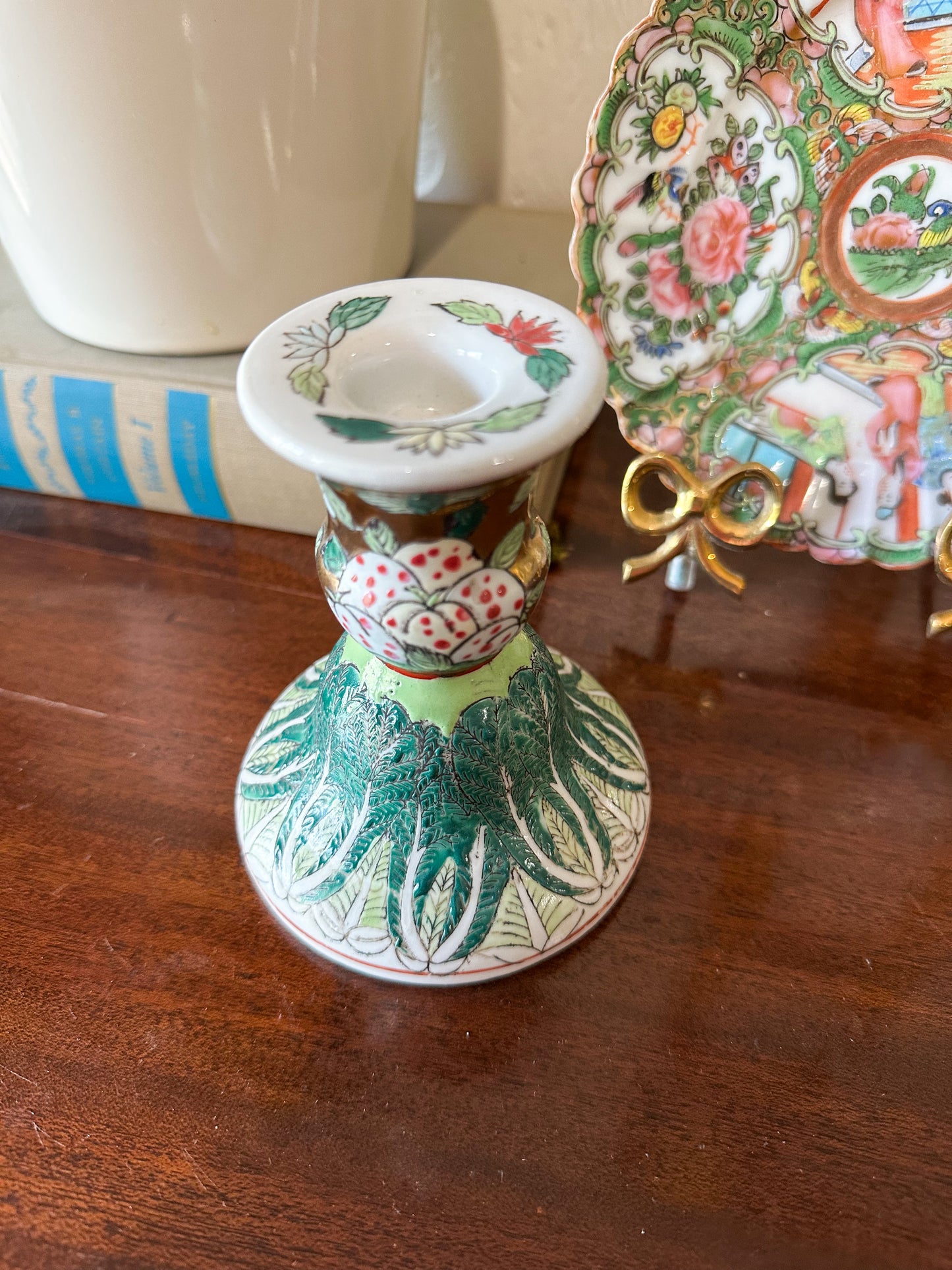 Bok Choy Candlestick Holder