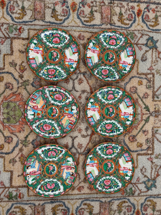5.5” Rose Medallion Plates