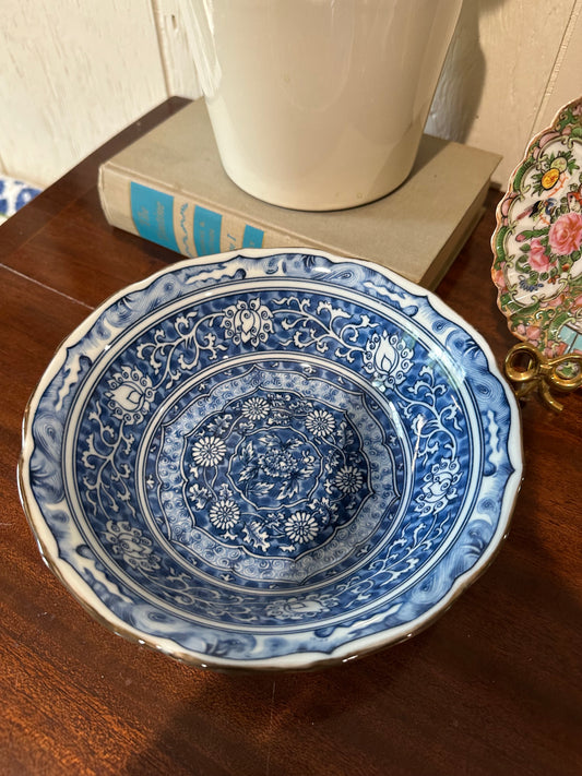 Blue & White Decorative Bowl