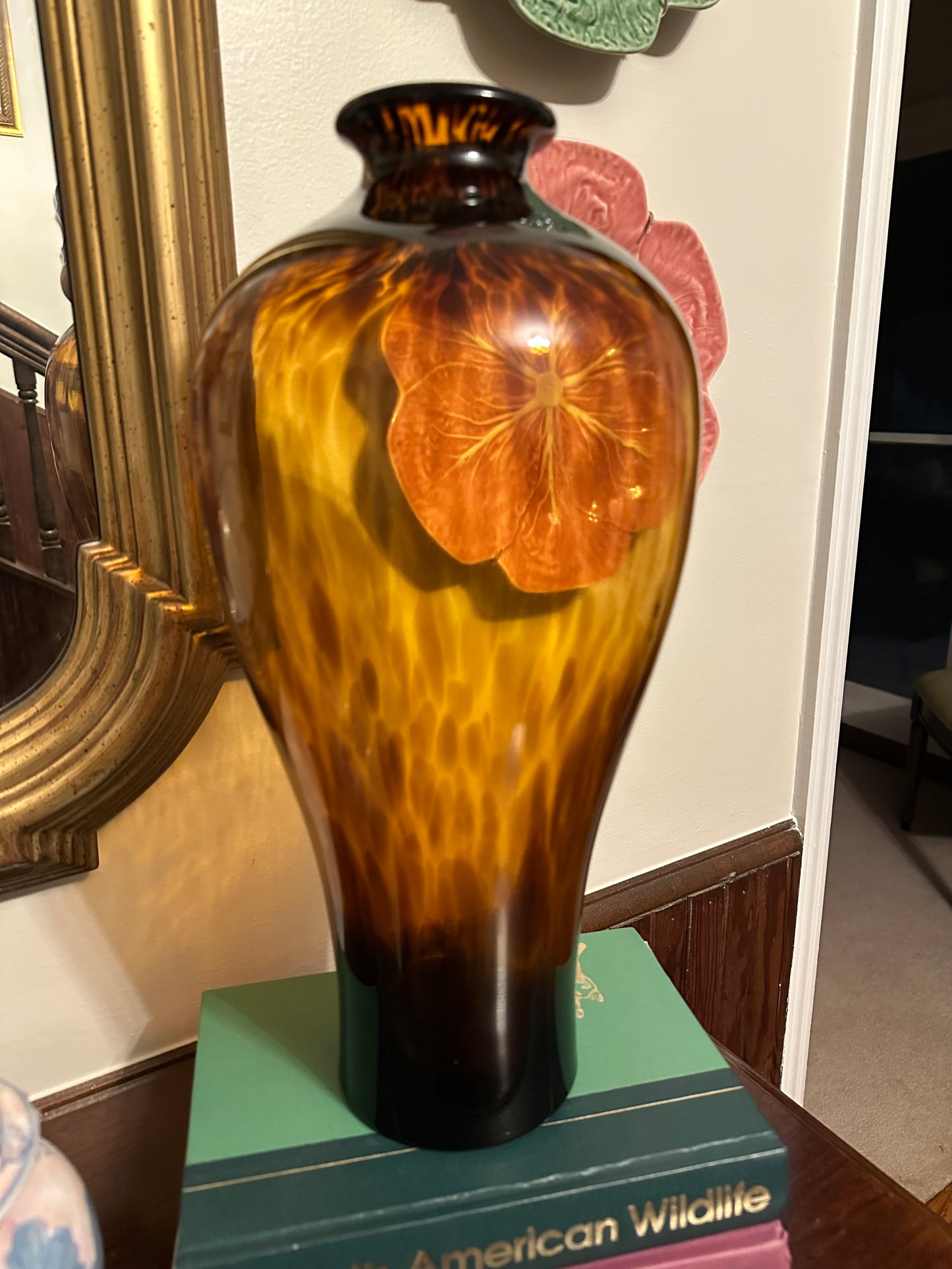 Tortoise Glass Vase