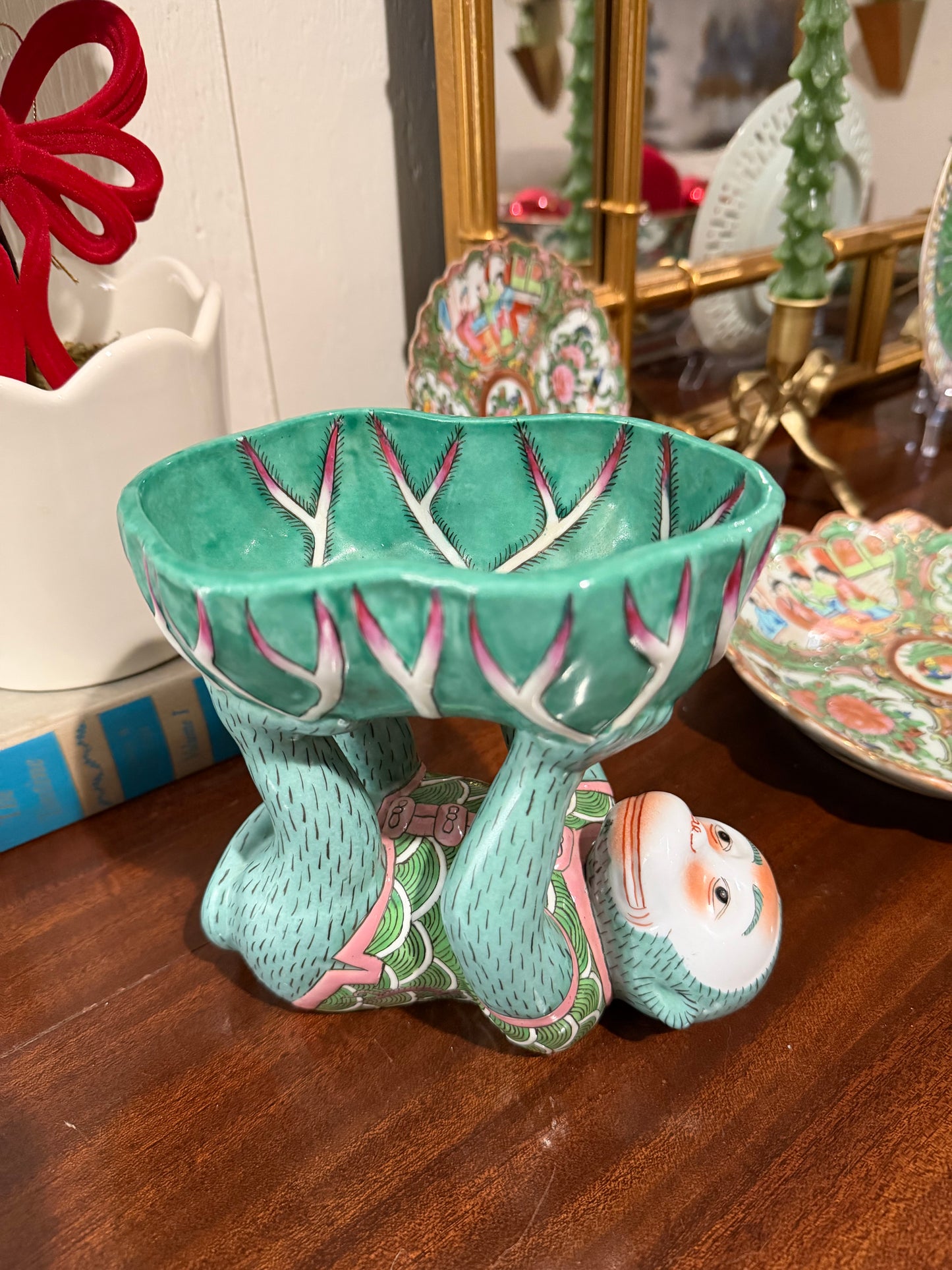 Bok Choy Chinoiserie Monkey