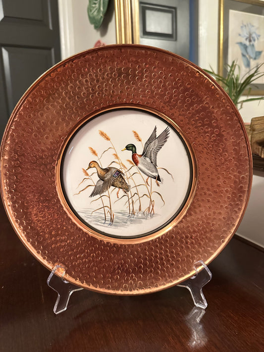 Copper Duck Plate