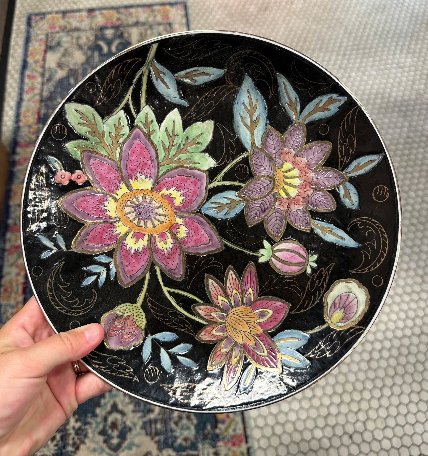 Floral Plate