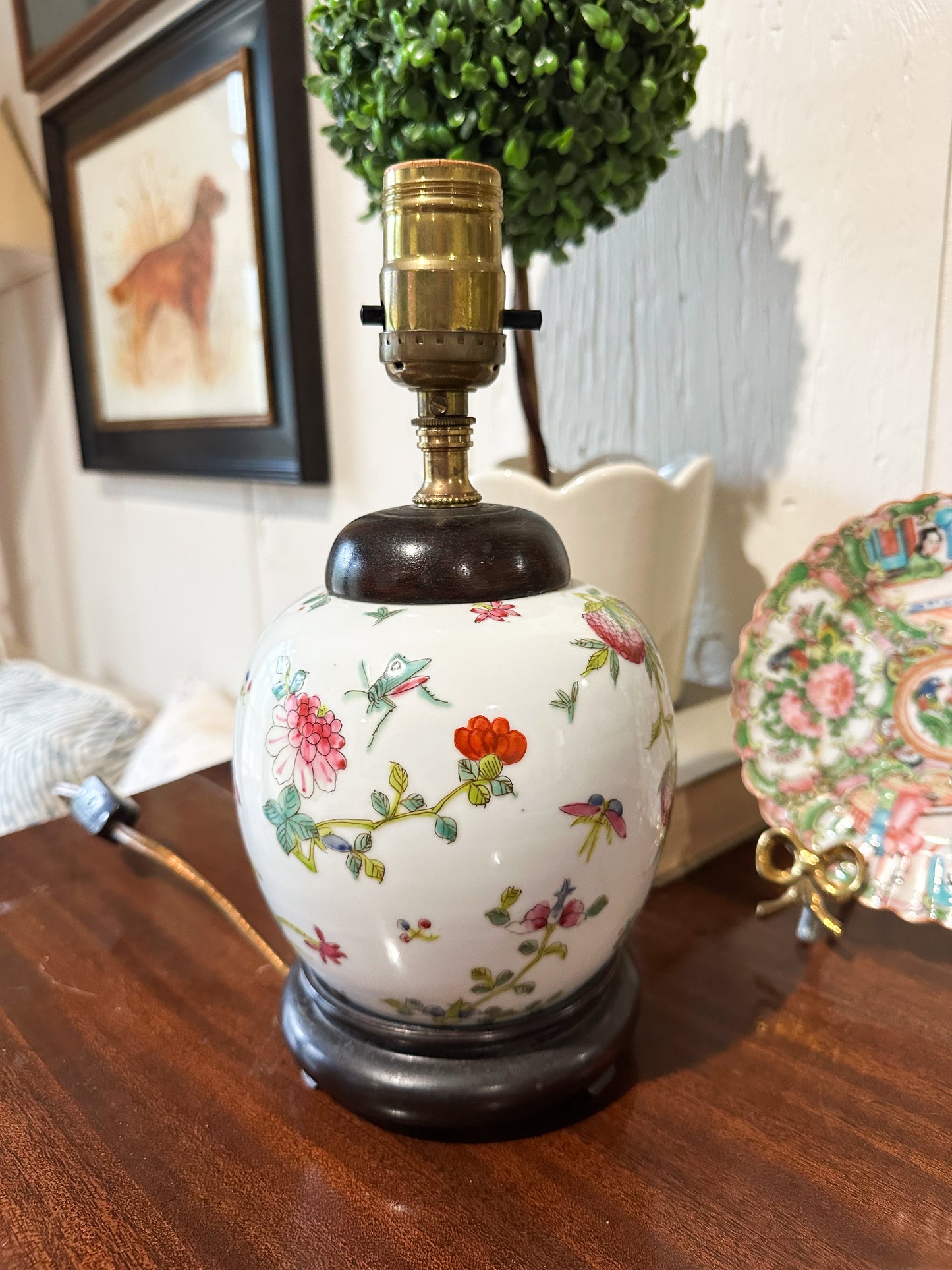 Mini Chinoiserie-Style Lamp