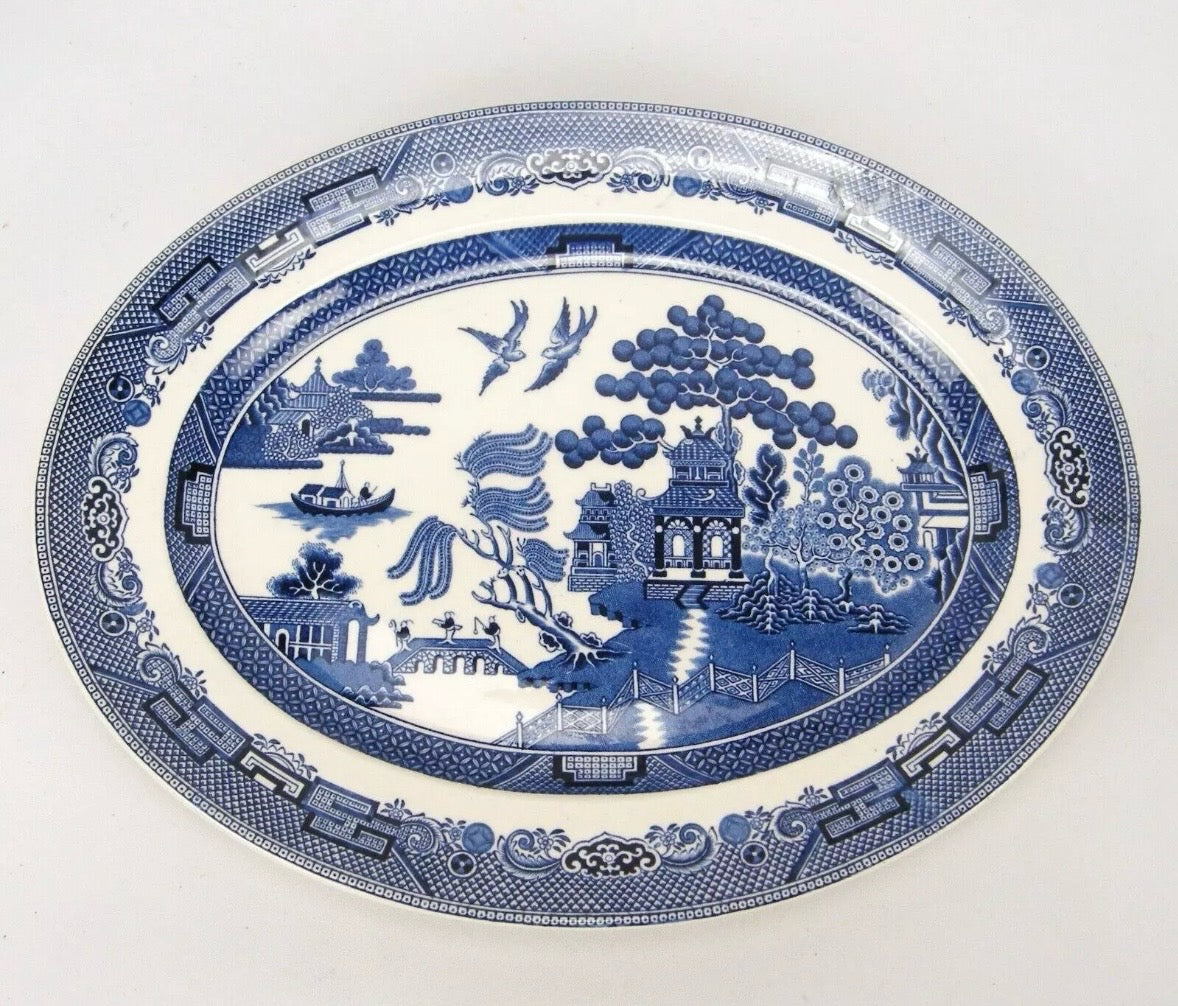 Blue Willow Oval Platter