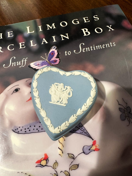 Heart-Shaped Wedgwood Trinket Box