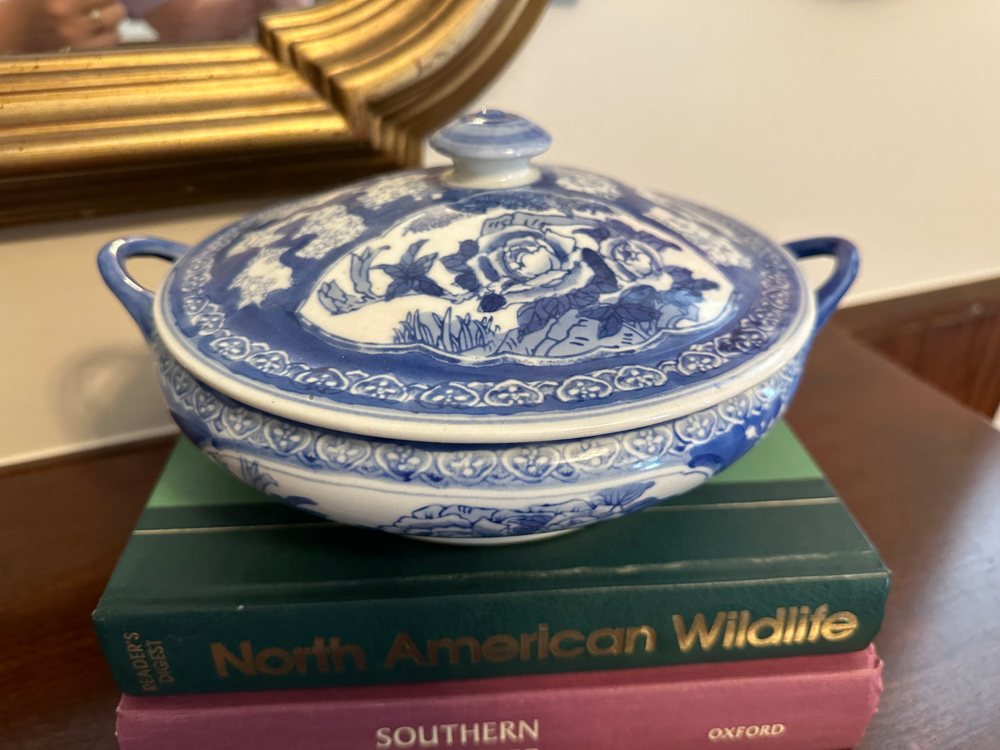 Blue & White Casserole Dish