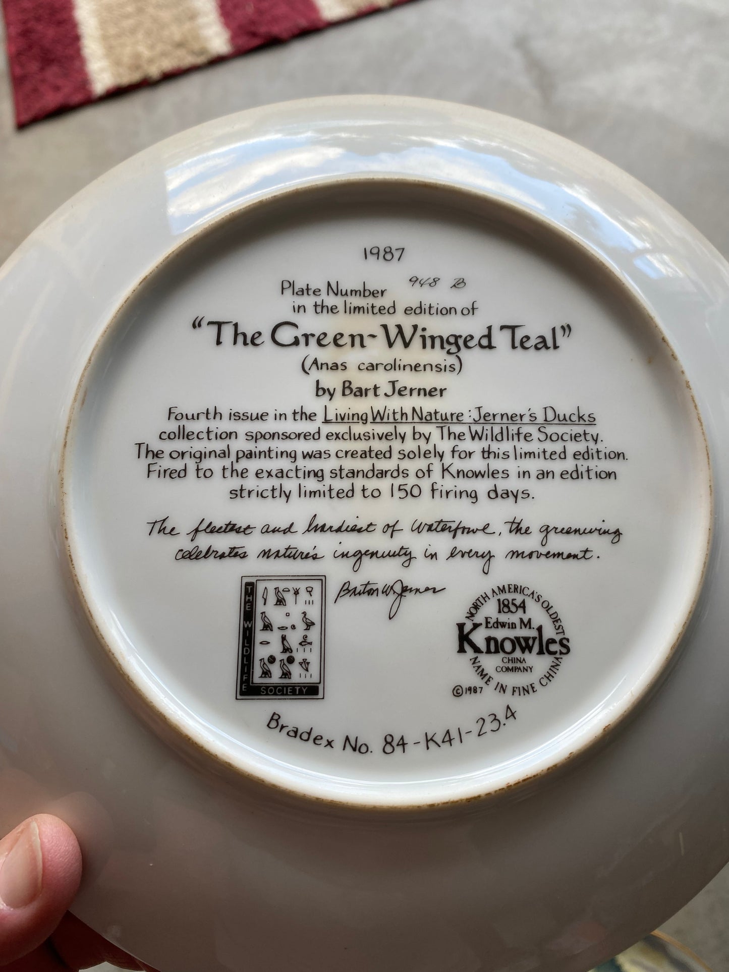 Bart Jerner Duck Plate Set