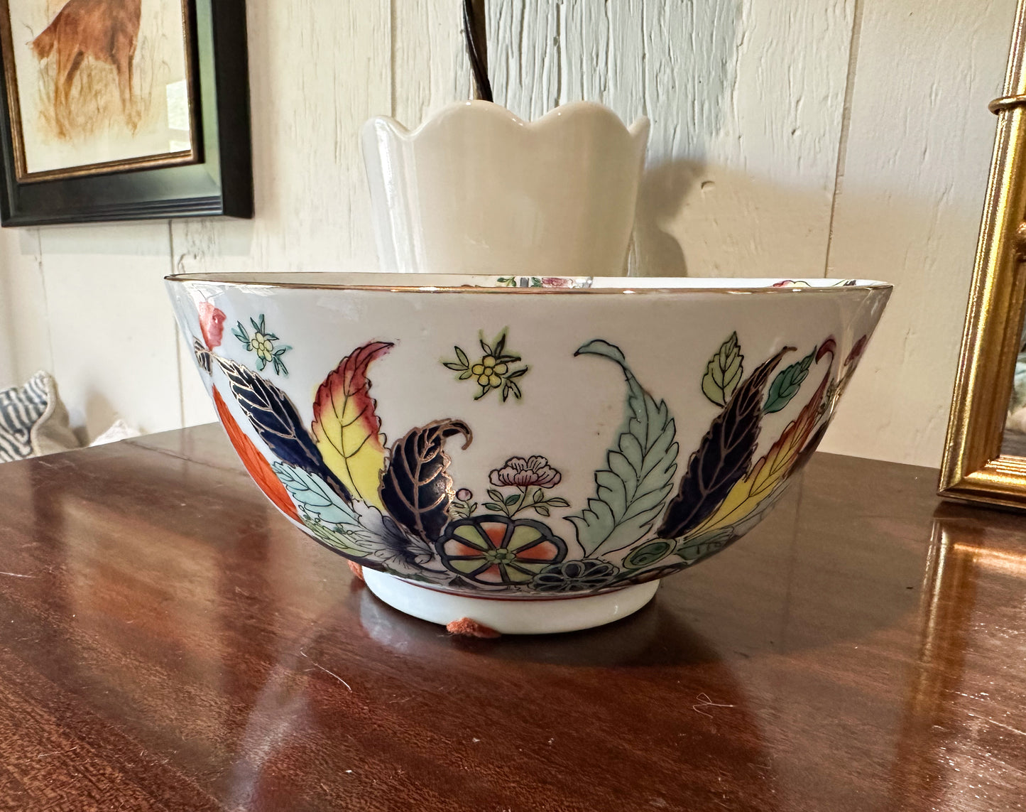 Tobacco Leaf Detailed Bowl