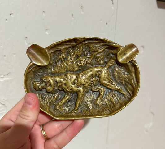 Hunting Dog Trinket Dish