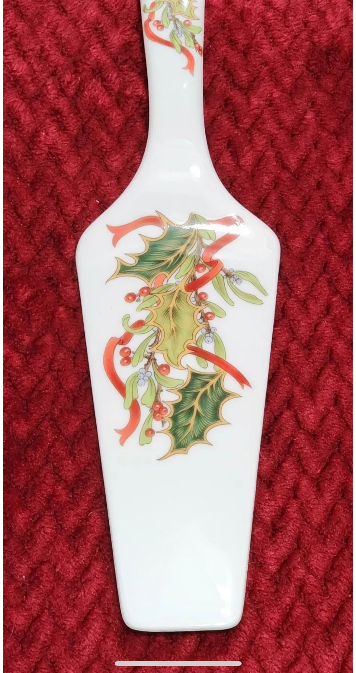 Andrea by Sadek Christmas Garland Cake Plate & Server