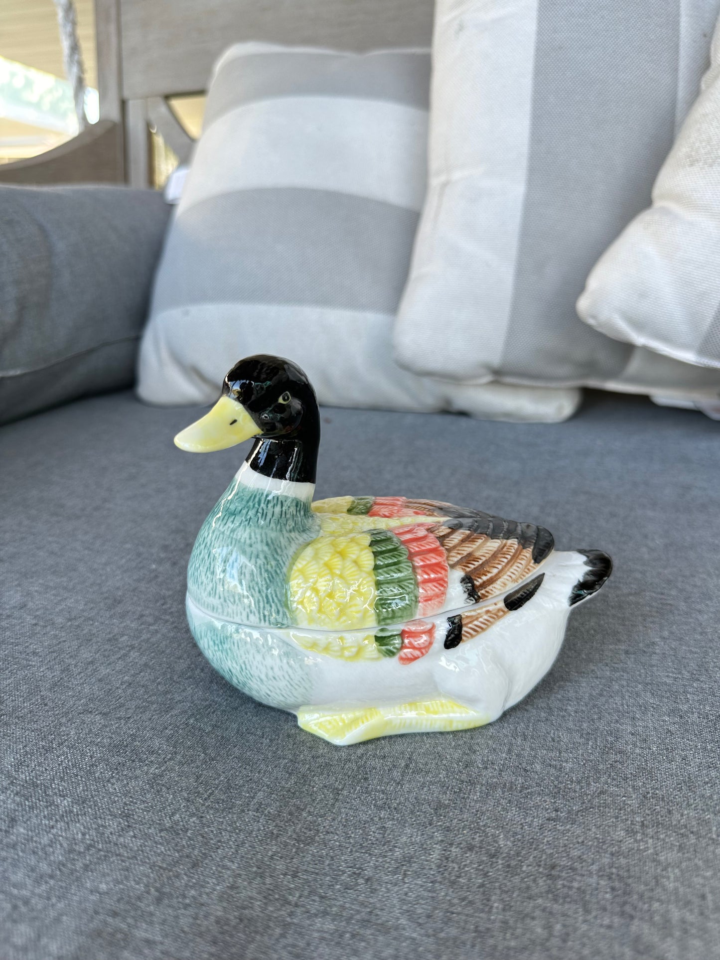 Lidded Duck Dish